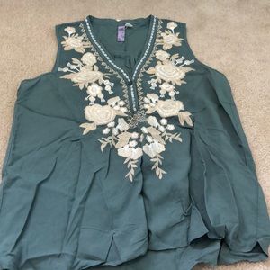 flower tank top